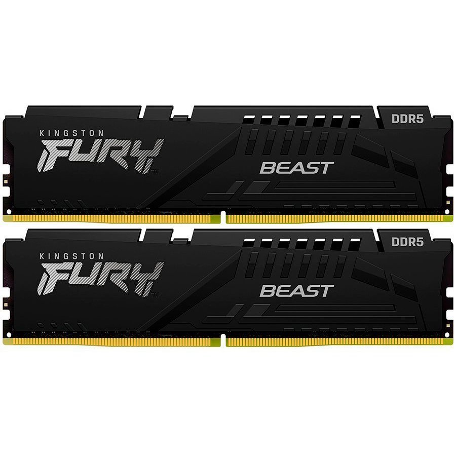 Kingston 16GB 6000MT/s DDR5 CL30 DIMM (Kit of 2) FURY Beast Black EXPO Kingston 16GB 6000MT/s DDR5 CL30 DIMM (Kit of 2) FURY Beast Black EXPO