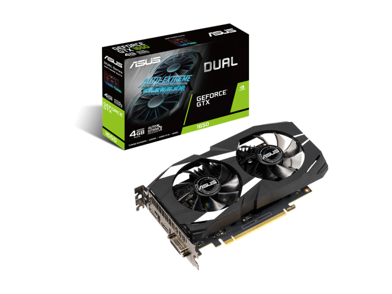 Asus DUAL GTX 1650 4GB