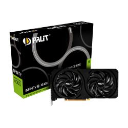 Palit RTX 4060 Infinity 2 8GB GDDR6, 128 bits, 1x HDMI 2.1, 3x DP 1.4a, two fan, 1x 8-pin Power connector, recommended PSU 600W, NE64060019P1-1070L