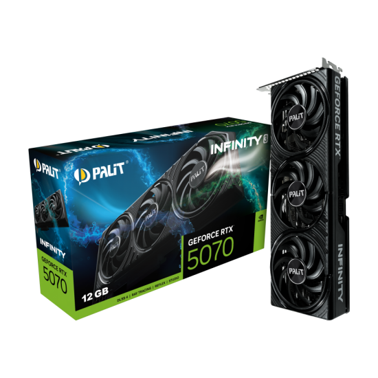 PALIT GeForce RTX 5070 Infinity 3 12GB GDDR7 PALIT GeForce RTX 5070 Infinity 3 12GB GDDR7
