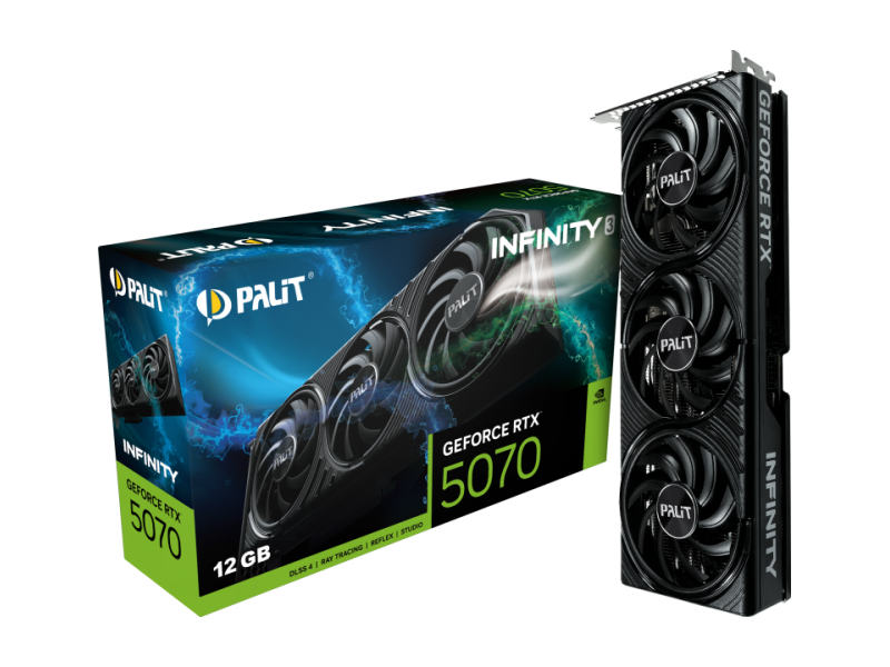 PALIT GeForce RTX 5070 Infinity 3 12GB GDDR7