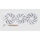 Видео карта PowerColor Radeon RX 9070 XT Hellhound White 16GB GDDR6