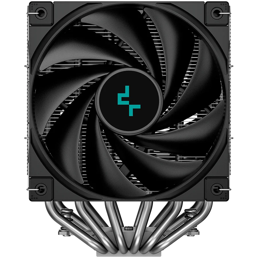 DeepCool AK620, CPU Air Cooler, 2x120mm PWM Fan, TDP 260W, 6 Heatpipes, LGA2066/2011-v3/2011/1700/1200/115x, AMD AM5/AM4, 129x138x160 mm(LxWxH), 3Y, R-AK620-BKNNMT-G