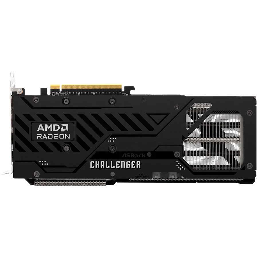 ASROCK Video Card AMD Radeon RX 9070 XT Challenger 16GB GDDR6 256-bit, 1x HDMI, 3x DP, 2x 8-pin PWR connector, PCIe 5.0 x16, recommended PSU 800W, 290 x 23 x 56 mm, 2.8-slot, 90-GA61ZZ-00UANF