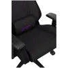 LORGAR CHA41, Ergonomic Gaming Chair Advanced, premium anti-stain fabric, Black/purple