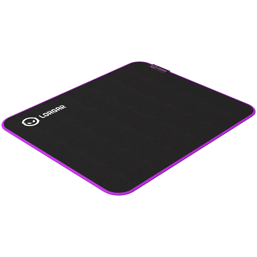 Lorgar Main 313, Gaming mouse pad, High-speed surface, Purple anti-slip rubber base, size: 360mm x 300mm x 3mm, weight 0.195kg Lorgar Main 313, Gaming mouse pad, High-speed surface, Purple anti-slip rubber base, size: 360mm x 300mm x 3mm, weight 0.195kg