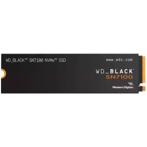 SSD POWERED BY SANDISK WD Black SN7100 2TB M.2 2280 PCIe Gen4 x4 NVMe, Read/Write: 7250/6900 MBps, IOPS 1000K/1400K, TBW: 1200