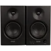 Edifier MR4 Active Studio Monitors, RCA, AUX, TRS, 1-inch Tweeters, 4-inch Woofers, 42W (RMS), Control Knob, Black