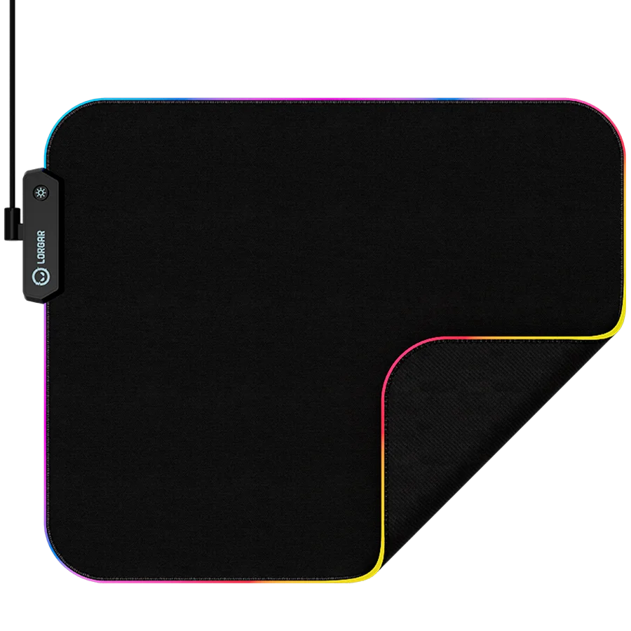 Lorgar Steller 913, Gaming mouse pad, High-speed surface, anti-slip rubber base, RGB backlight, USB connection, Lorgar WP Gameware support, size: 360mm x 300mm x 3mm, weight 0.250kg Lorgar Steller 913, Gaming mouse pad, High-speed surface, anti-slip rubber base, RGB backlight, USB connection, Lorgar WP Gameware support, size: 360mm x 300mm x 3mm, weight 0.250kg