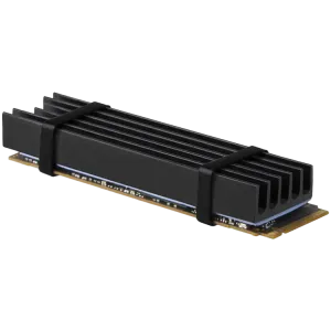 AXAGON CLR-M2L10 passive - M.2 SSD, 80mm SSD, ALU body, silicone thermal pads, height 10mm