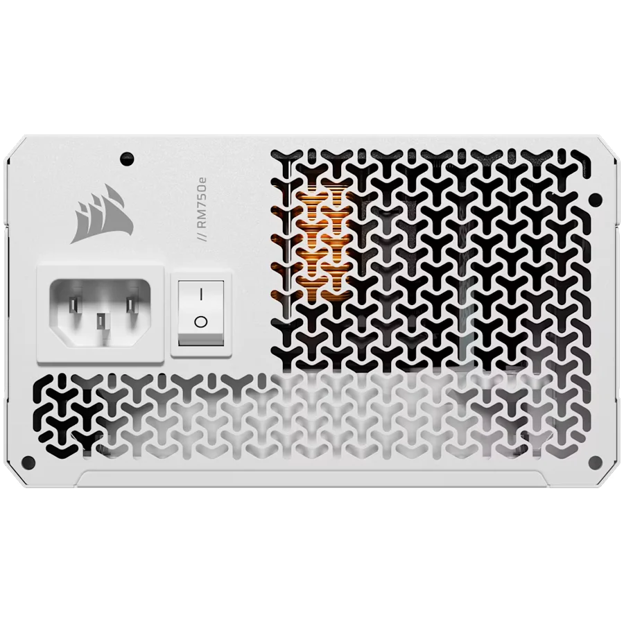 CORSAIR RM750e White, 750 Watt, Cybenetics Gold Certified, Fully Modular