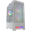 COUGAR AIRFACE RGB PC Case, Mid Tower, White
