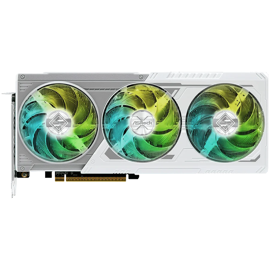 ASROCK Video Card AMD Radeon RX 9060 XT Steel Legend OC 16GB GDDR6 128-bit HDMI 2x DP