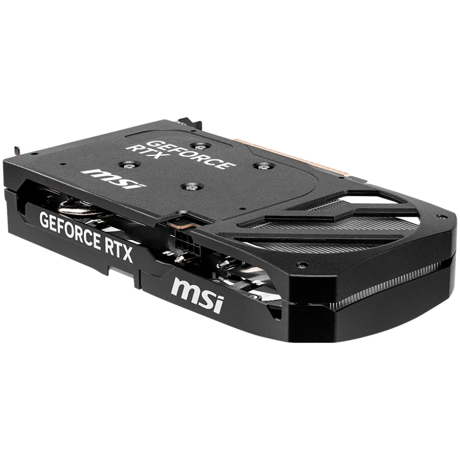 MSI Video Card NVIDIA GeForce RTX 5060 Ti 8G SHADOW 2X OC PLUS, 8GB GDDR7, 128-bit, 2617 MHz Boost, 4608 CUDA Cores, PCIe 5.0 (x8), 3x DP 2.1b, HDMI 2.1b, RAY TRACING, Dual Fan, 180W TDP, 8-pin PCIe Power, G-SYNC, 2-Slot, 3Y