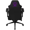 LORGAR CHA41, Ergonomic Gaming Chair Advanced, premium anti-stain fabric, Black/purple