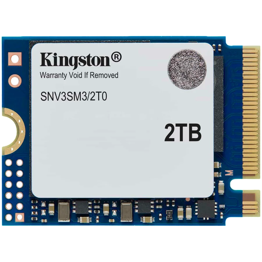 Kingston 2TB NV3 SSD M.2 2230 PCIe 4.0 NVMe, Read: 6,000/ Write: 5,000MB/s