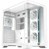Crystal Storm Arctic V2 EN49408 (WH,EATX,U3+U2,Front Curved & Left TG,3PCS J22A PWM Arctic Reverse & 1PC J22A PWM Arctic,ARGB PCB)