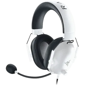 Razer BlackShark V2 X - White, 12 Hz – 28 KHz Frequency Response, 32 Ω (1 kHz) Impedance, Razer TriForce Driver, Breathable memory foam, Advanced passive noise cancellation, Analog 3.5 mm Connection, 100 Hz – 10 kHz Microphone Frequency, 1.3 m