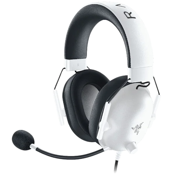 Razer BlackShark V2 X - White, 12 Hz – 28 KHz Frequency Response, 32 Ω (1 kHz) Impedance, Razer TriForce Driver, Breathable memory foam, Advanced passive noise cancellation, Analog 3.5 mm Connection, 100 Hz – 10 kHz Microphone Frequency, 1.3 m
