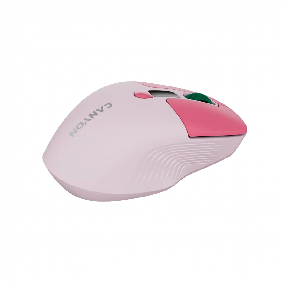 CANYON mouse MW-26 LCD Silent Dual Mode Wireless Pink