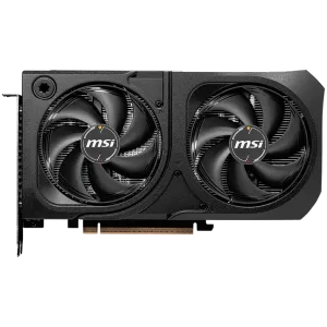 MSI Video Card NVIDIA GeForce RTX 5060 Ti 8G SHADOW 2X OC PLUS, 8GB GDDR7, 128-bit, 2617 MHz Boost, 4608 CUDA Cores, PCIe 5.0 (x8), 3x DP 2.1b, HDMI 2.1b, RAY TRACING, Dual Fan, 180W TDP, 8-pin PCIe Power, G-SYNC, 2-Slot, 3Y