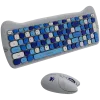 CANYON HSET-W6 EN Keyboard+Mouse Kitty Edition AAA+АА Wireless Blue