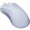 Razer DeathAdder Essential White Edition, Gaming Mouse, True 6 400 DPI optical sensor, Ergonomic Form Factor, Mechanical Mouse Switches with 10 million-click life cycle, 1000 Hz Ultrapolling, Single-color white lighting