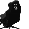 LORGAR CHA41, Ergonomic Gaming Chair Advanced, premium anti-stain fabric, Black/white