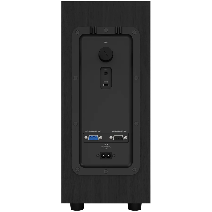 Klipsch ProMedia Lumina 2.1 Gaming Audio System with Subwoofer and LED Lighting Effects Built-in, Black Klipsch ProMedia Lumina 2.1 Gaming Audio System with Subwoofer and LED Lighting Effects Built-in, Black