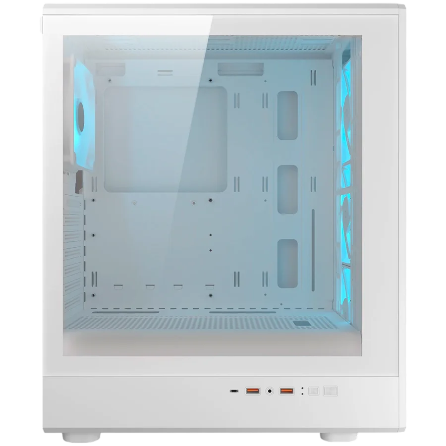 COUGAR AIRFACE PURE PRO PC Case, Mid Tower, White