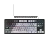 LORGAR Azar 514TKL, Wired RGB mechanical gaming keyboard, white, EN layout