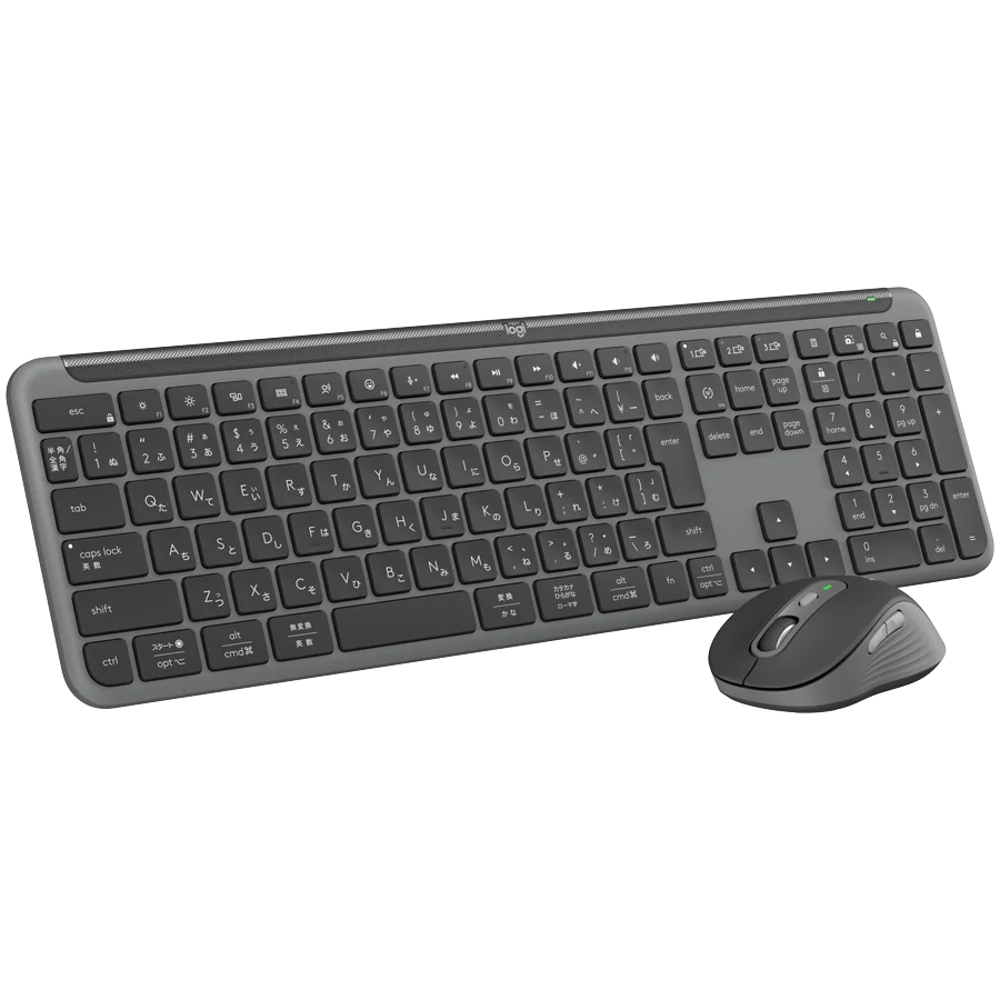 LOGITECH Signature Slim Combo MK950 - GRAPHITE - US INT'L - 2.4GHZ/BT- INTNL-973