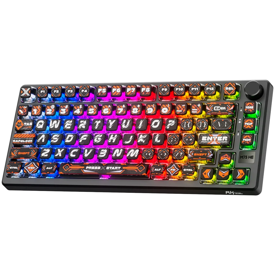 ROYAL KLUDGE RKM75 HE Hephaestus Gaming Keyboard Mint switch