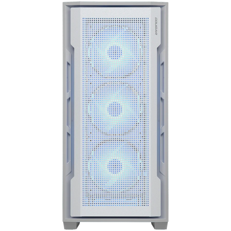 COUGAR UNIFACE RGB PC Case, Mid Tower, White