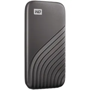 WD 2TB My Passport SSD - Portable SSD, up to 1050MB/s Read and 1000MB/s Write Speeds, USB 3.2 Gen 2 - Space Gray
