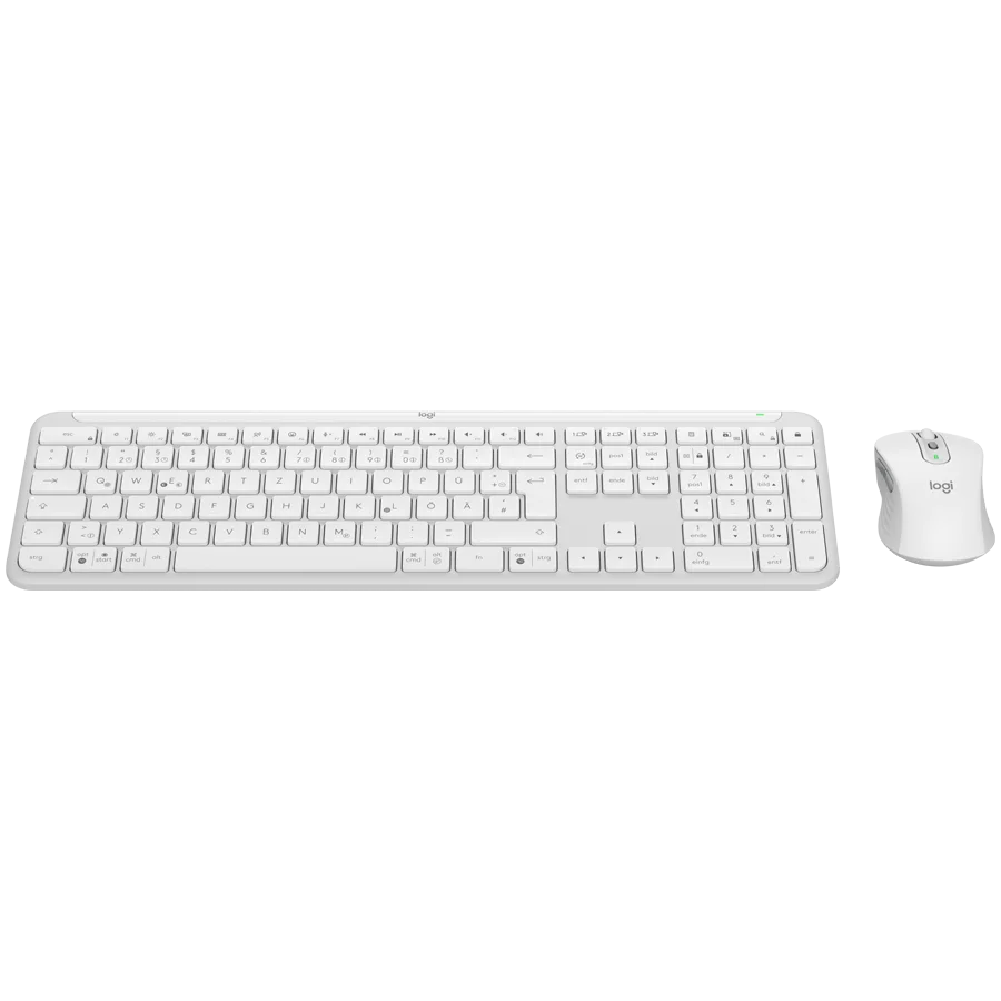 LOGITECH Signature Slim Combo MK950 - OFF WHITE - US INT'L - 2.4GHZ/BT - INTNL-973