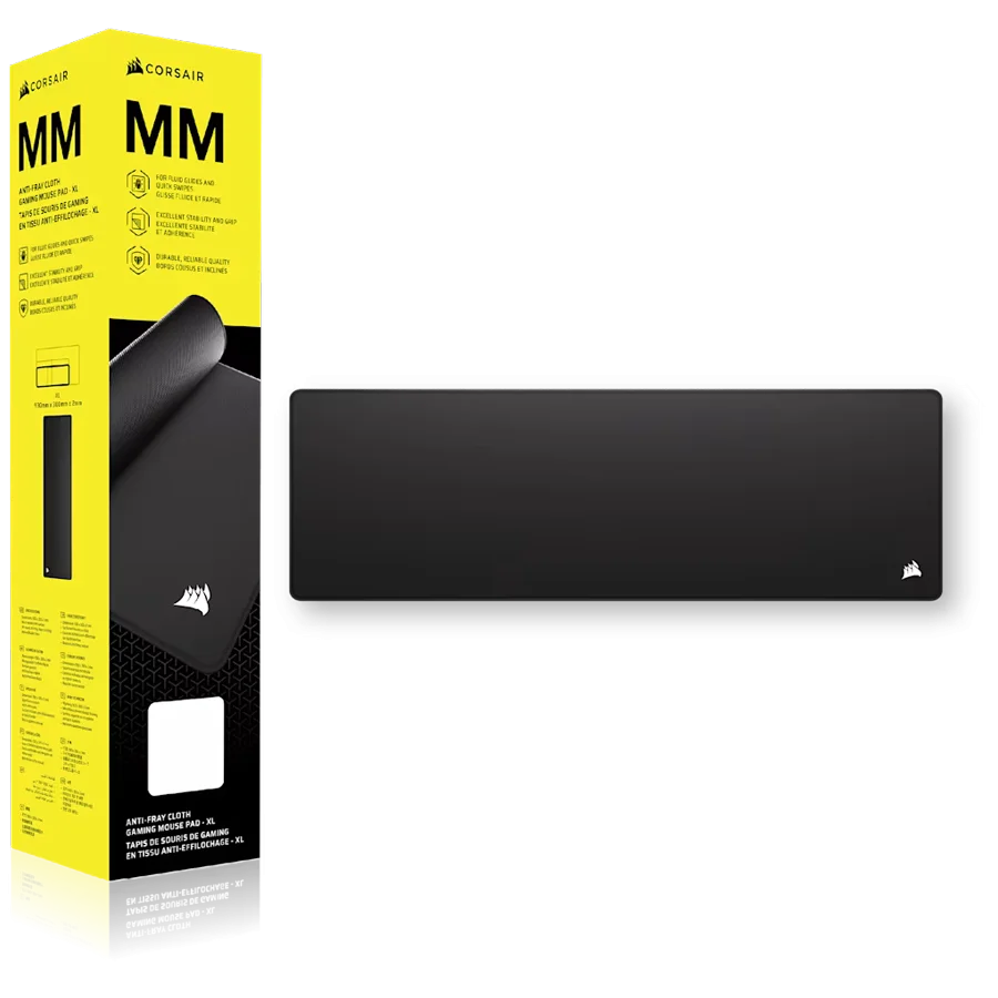 CORSAIR MM, Gaming Mousepad. Extended XL, Black
