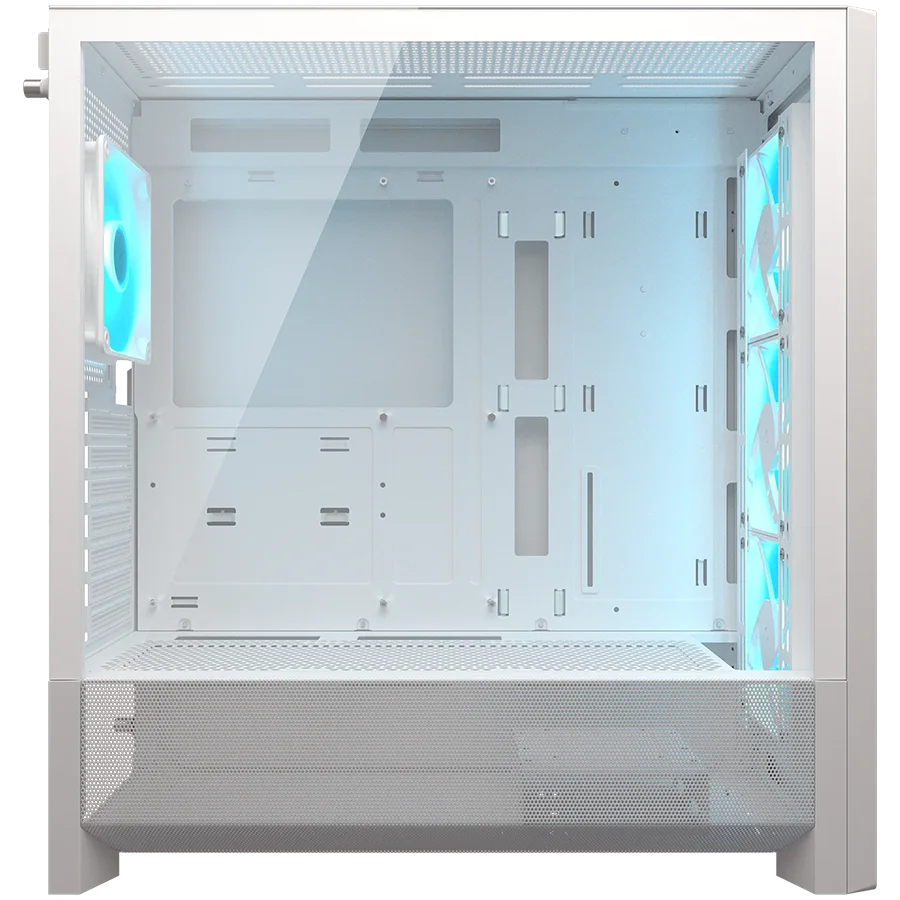 COUGAR MX230 RGB PC Case, Mid Tower, White