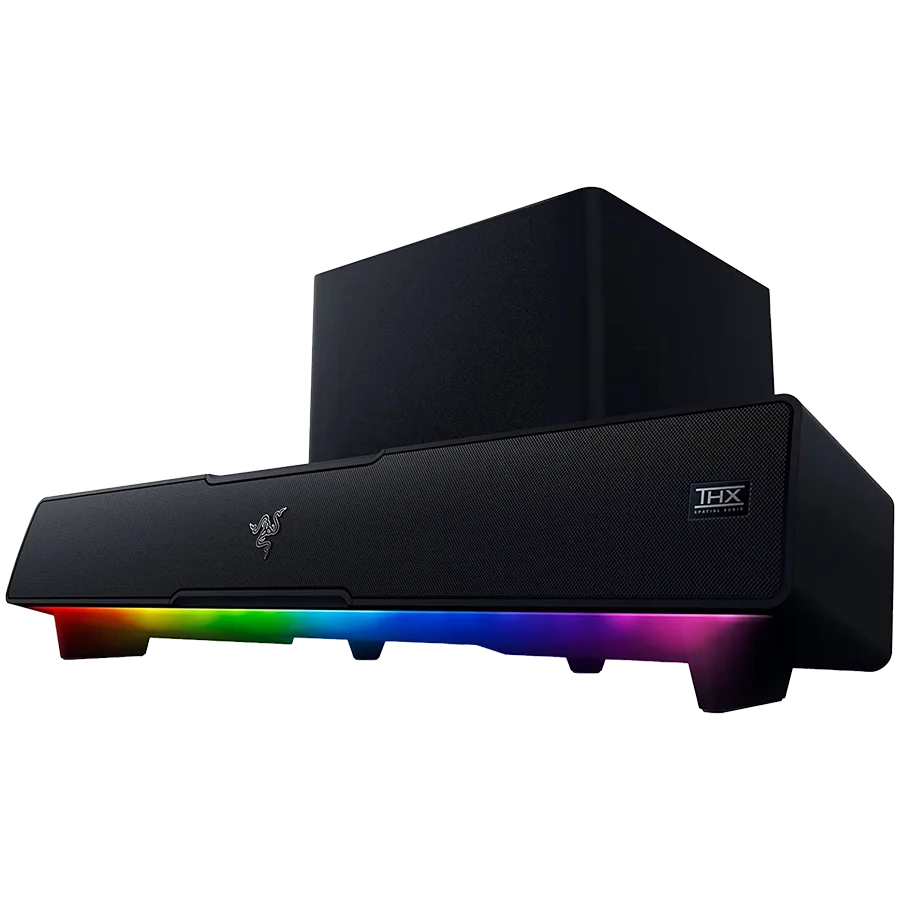 Razer Leviathan V2, PC Gaming Soundbar with Subwoofer,Full Range Drivers: 2 x 2.0 x 4.0