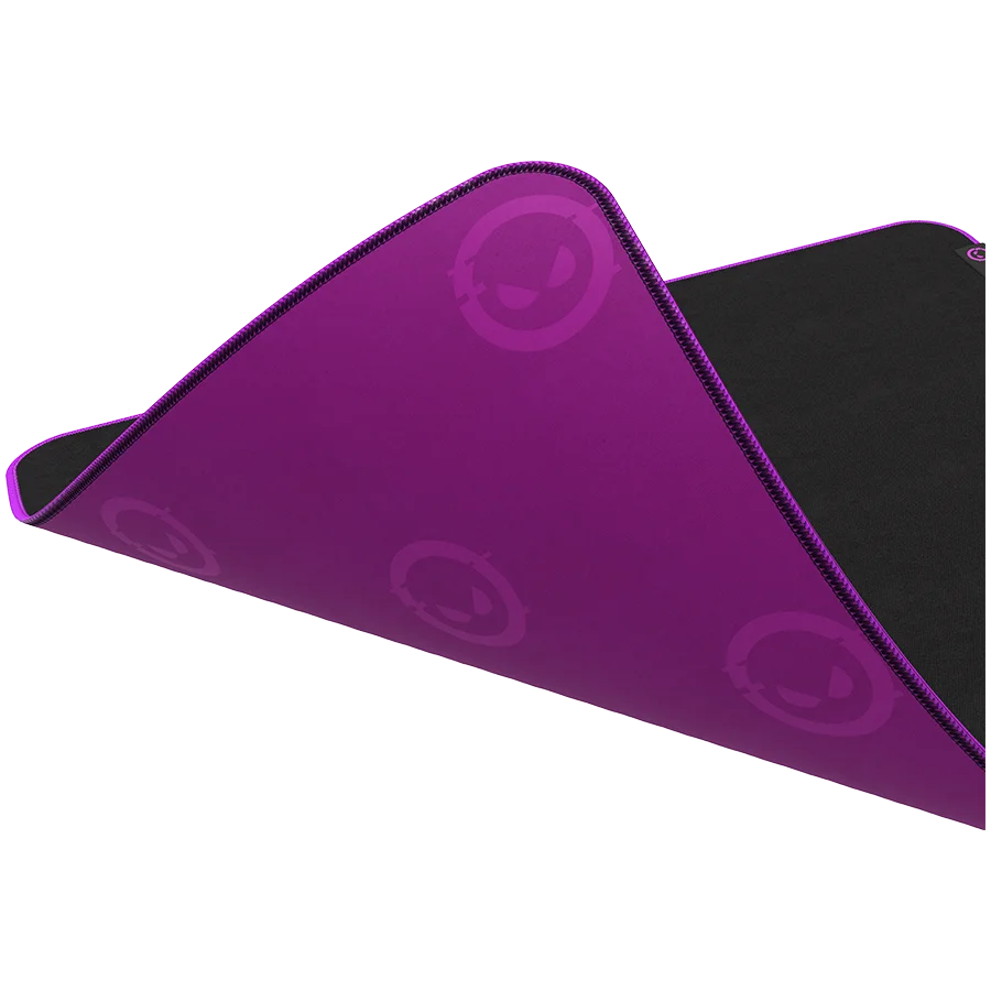 Lorgar Main 315, Gaming mouse pad, High-speed surface, Purple anti-slip rubber base, size: 500mm x 420mm x 3mm, weight 0.39kg