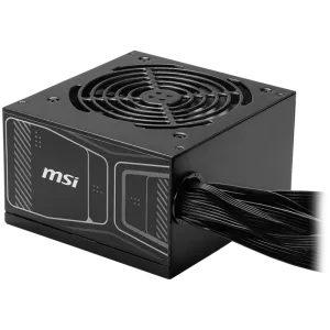 MSI MAG A750GN PCIE5, 750W, 80 Plus Gold, 120mm Fluid Dynamic Bearing Fan, Protections: OCP/OVP/OPP/OTP/SCP, Dimensions: 150mmx140mmx86mm, 3Y Warranty