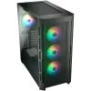 COUGAR DUOFACE PRO RGB PC Case, Mid Tower, Black