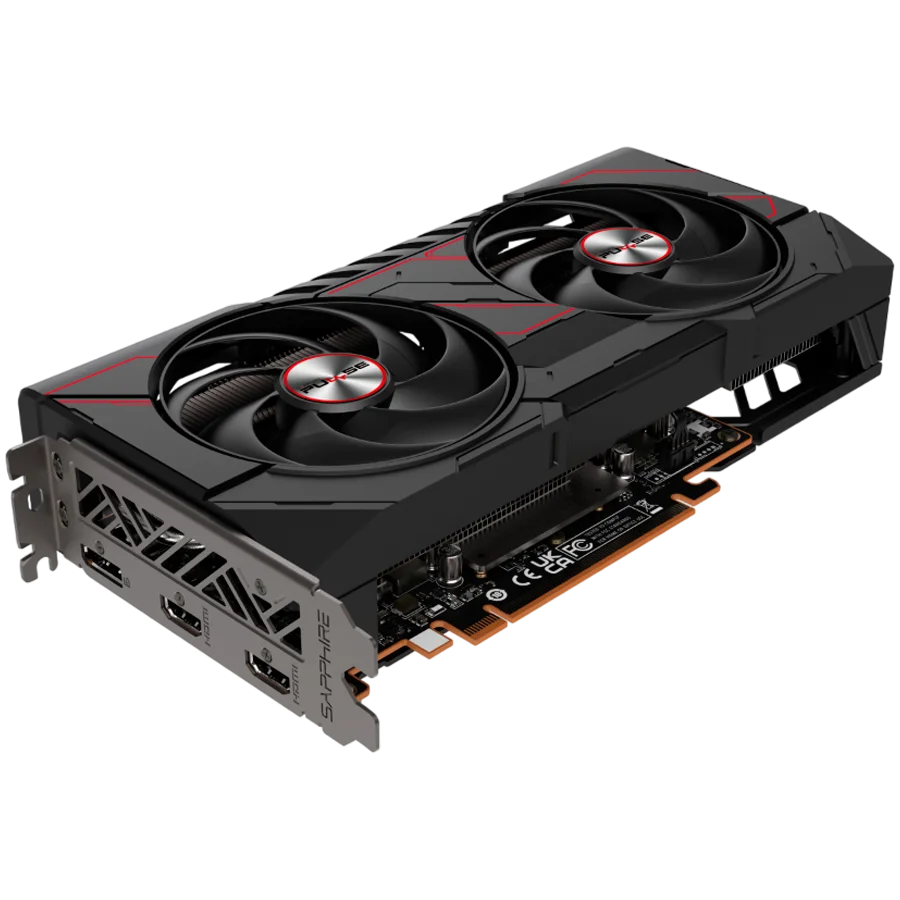 SAPPHIRE PULSE AMD RADEON RX 9060 XT GAMING OC 16GB DUAL HDMI / DP