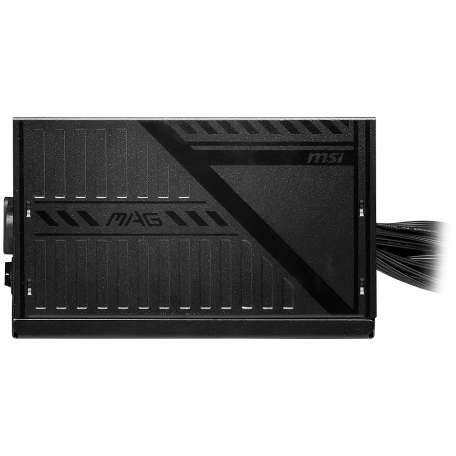 MSI MAG A550BNL, 550W, 80 PLUS Bronze, 120mm Low Noise Fan, Protections: OCP/OVP/OPP/SCP, Dimensions: 150mmx140mmx86mm, 5Y Warranty