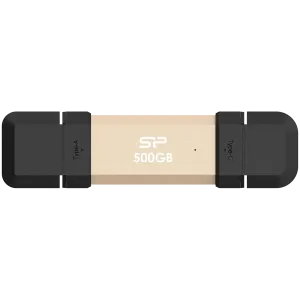 Silicon Power UC3S72 500GB, USB3.2 Gen2,DS72,Gold