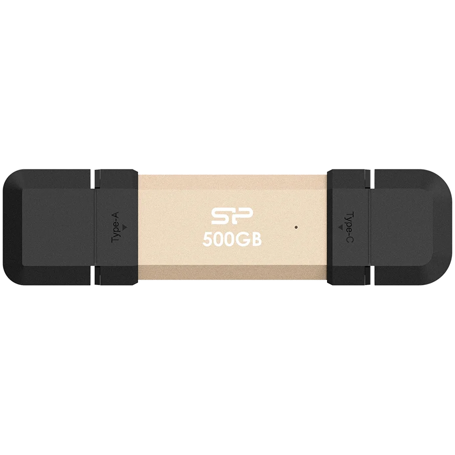 Silicon Power UC3S72 500GB, USB3.2 Gen2,DS72,Gold