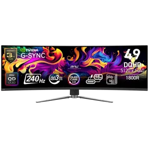 MSI MPG 491CQPX QD-OLED Gaming Monitor, 49