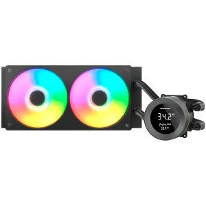 COUGAR Poseidon Vistek ARGB 240 AiO Liquid Watercooling - Black