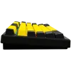 LORGAR KBP7075W, Wireless 75% Mechanical Gaming Keyboard Pro, Black/yellow, EN layout