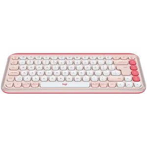 LOGITECH POP ICON KEYS - ROSE - US INT'L - BT  - INTNL-973
